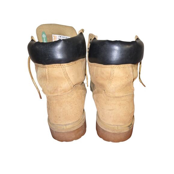 Timberland PRO Anti-Fatigue Work Boots Wheat Leather Size 10.5M Men’s - Picture 3 of 7